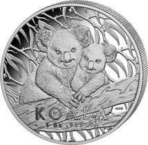 1 Unze Silber RAM Koala 2025 (Auflage: 3.500 | High Relief | Polierte Platte)