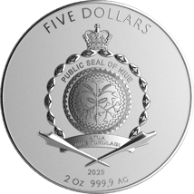 2 Unze Silber Drache und Phönix 2025 (Auflage: 222 | High Relief | Polierte Platte)