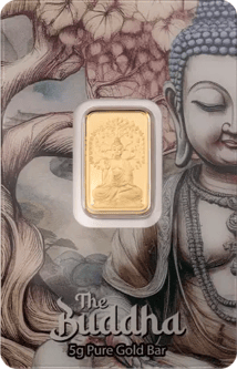 5g Goldbarren PAMP Lucky Buddha
