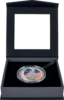 1 Unze Silber Kapitän Cook Zweite Entdeckungsreise 2025 (Auflage: 750 | Polierte Platte)