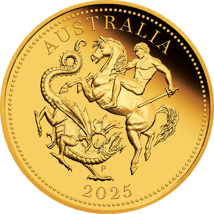 Gold Australian Sovereign 2025 (Auflage: 1.500 | Polierte Platte)