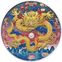 3 Unze Silber Imperial Golden Dragon 2025 (Auflage: 500 | Polierte Platte)