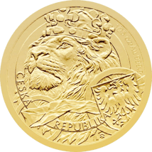 1/25 Unze Gold Tschechischer Löwe 2025 (Auflage: 20.000)