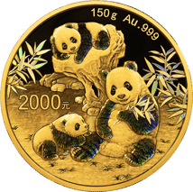 150g Gold China Panda 2025 PP (Auflage: 5.000 | Polierte Platte)
