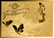 Gold Carl Spitzweg Der Schmetterlingsfänger Münze