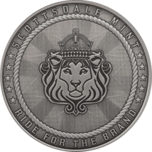 1 Unze Silber Cowboy Rodeo (Antik Finish)