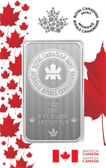 1 Unze Silberbarren Royal Canadian Mint 2025