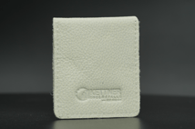 Leder Münztasche Beige