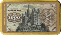 1 Unze Silber 1000 Alte Deutsche Mark (Auflage: 100 | teilvergoldet)