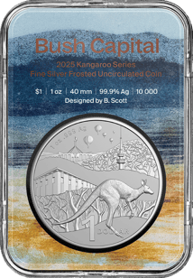 1 Unze Silber RAM Känguru 2025 (Auflage: 10.000 | Slab)