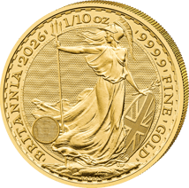 1/10 Unze Gold Britannia 2026