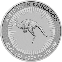 1 Unze Platin Känguru Nugget 2026