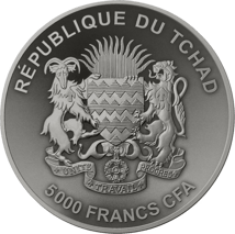 1kg Silber African Safari Nashorn 2019 (Auflage: 100 | Antik Finish | Zertifikat Nr. 100)