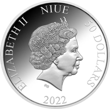 1kg Silber Ocean Five Schildkröte 2022 (Auflage: 100 | Polierte Platte | Zertifikat Nr. 100)