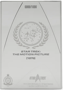 1 Unze Silber Star Trek The Motion Picture Filmplakat 2025 (Auflage: 1.000 | Polierte Platte)