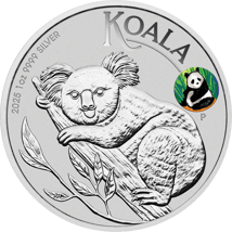 1 Unze Silber Koala Beijing Coin Show 2025 (Auflage 2.500 | Privy Mark)