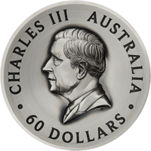 2kg Silber Butterfly 2025 (Auflage: 200 | High Relief | Antik Finish)