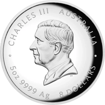 5 Unze Silber Lunar III Pferd 2026 (Auflage: 388 | High Relief | Polierte Platte)