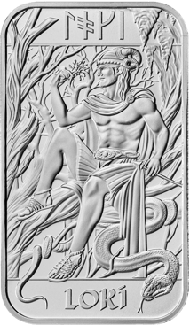1 Unze Silberbarren Nordische Götter Loki (Auflage: 60.000)