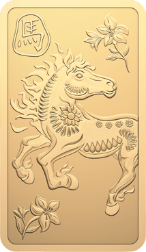 10g Goldbarren Kanada Jahr des Pferdes 2026