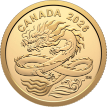 1/20 Unze Gold Canada Lucky Dragon 2026 (Auflage: 8.888 | Polierte Platte)