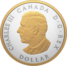 1 Unze Silber Canada Peace Dollar 2026 (Auflage: 8.000 | teilvergoldet | Polierte Platte)