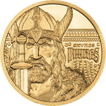 0,5g Gold Savage Vikings 2026 (Auflage: 5.000 | Polierte Platte)
