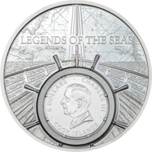 1 Unze Silber Legends of the Seas Santa Maria 2026 (Auflage: 999 | Polierte Platte)