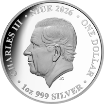 1 Unze Silber Jupiter from Callisto 2026 (Auflage: 999 | Polierte Platte)