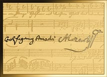 Gold Wolfgang Amadeus Mozart Münze (Auflage: 50.000)