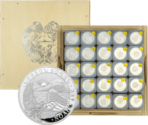 500 x 1 Unze Silber Arche Noah 2026 (Masterbox)