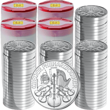 80 x 1 Unze Silber Philharmoniker 2026