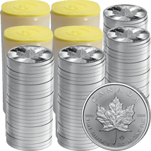 100 x 1 Unze Silber Maple Leaf 2026