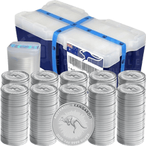 250 x 1 Unze Silber Känguru Nugget 2026 (Masterbox)