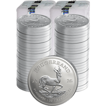 50 x 1 Unze Silber Krügerrand 2026
