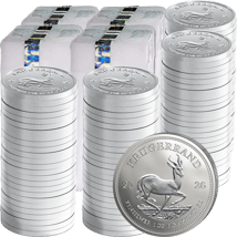 100 x 1 Unze Silber Krügerrand 2026