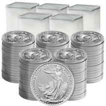 80 x 1/10 Unze Silber Britannia 2026