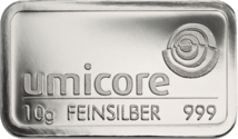 10g Silberbarren Umicore