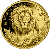 1/200 Unze Gold Big Five Löwe 2025 (Auflage: 5.000 | Polierte Platte)