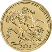 1 Pfund Goldmünze Sovereign Charles III. 2026