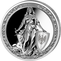 1 Unze Silber Teutonia 2026 (Auflage: 1.000 | Polierte Platte)