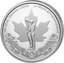 Silber 100th Anniversary of the Royal Canadian Legion (Auflage: 35.000 | Polierte Platte)