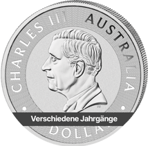 1 Unze Silber Känguru Nugget (Verschiedene Jahrgänge)
