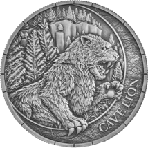 1 Unze Silber Megafauna Cave Lion Oblivion 2026 (Auflage: 999)