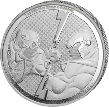 1 Unze Silber Marvel Captain America vs Thanos 2025 (Auflage: 10.000)