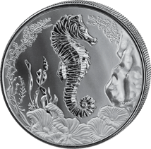 1 Unze Silber Samoa Seepferdchen 2025 (Auflage: 10.000)