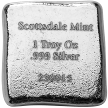 1 Unze Silberbarren Scottsdale Löwe