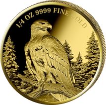 1/4 Unze Gold Steinadler 2026 (Auflage: 299 | Polierte Platte)