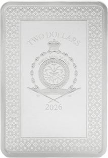 1 Unze Silber Tarotkarte Ass der Münzen 2026 (Auflage: 1.000 | Polierte Platte)