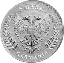 1 Unze Silber Germania WMF Edition 2026 (Auflage: 500 | teilvergoldet | Privy Mark)